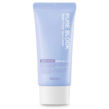 어퓨 퓨어 블록 내추럴 워터프루프 선크림 SPF50+ PA+++, 60ml, 8개