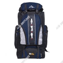 시경 여행 배낭 킹사이즈 100L 등산배낭 대용량 PX19367, 네이비