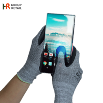 나이텍스 코팅장갑 작업용 NBR 핸드폰터치장갑 (5켤레 10켤레), S, 10켤레