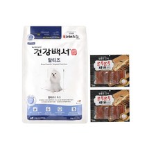 대용량간식 2봉지증정)건강백서 애견사료, 건강백서 말티즈 10.2kg