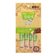 식후 펫디저트 강아지 신부전간식 강아지살찌우기 애견츄르 신부전강아지간식 개죽, 1개, 300g (치킨 15gX20p)
