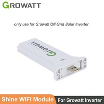 인버트 인버터 컨버터 Growatt WIFI 모니터 샤인 WIFI-F 모듈 USB A 형 빌드 인 스토리지 최대 통신 범위 100M 오프 그리드 용, [02] 2PCS