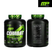 머슬팜 COMBAT 엠피 컴뱃 웨이 프로틴 단백질 2.26kg, 초콜릿 밀크