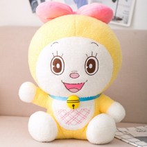 카와이 도라에몽 플러시 장난감 인형 도라 미 귀여운 애니메이션 키튼 Peluche 장난감 어린이를위한 어린이 선물 룸 장식 부드러운 장난감, 21cm, 도라미