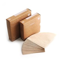 홀츠클로츠 핸드드립 무표백 커피필터 여과지, 1~2인용