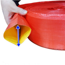 국산 농업용물호스 농업용호스릴 농업용비닐호스 분수호스 농약호스 고무호스 물호스연결 70m(한롤), 6인치, 1개