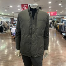 트레몰로 (주)세정 어반 남성 * 겨울 이월 깔끔한 자켓 스타일 덕 다운 오리털 다크브라운 패딩 점퍼 -7881