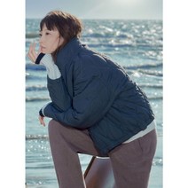 [국내 매장판] TOP 10 탑텐 여성 스마트 발열 퀼팅 스탠카라 숏 점퍼 MSC4JP2703 300088