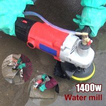 [쿨마켓] GG-108 1400W(와트) 220V 6단 속도조절가능 4인치 전기 석재 대리석 연마기 광택기 그라인더 폴리싱 머신