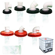 IBC 탱크 캡 약품 공업용 톤 배럴 커버 용 나일론 필터 벤트 플라스틱 토트 뚜껑 브레스, G