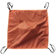 텐트 헤드 천 덮개 캠핑 캠핑 방수포 태양 보호소 레인 방수 차양 야외 용품, 오렌지 56x56cm, [06] Orange 56x56cm
