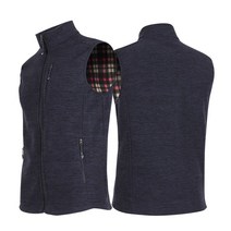 늑대와여우 남성 겨울 아웃도어조끼 등산조끼 폴라폴리스조끼 후리스 남자 방한조끼 작업복상의 작업조끼 기모조끼 낚시조끼 빅사이즈