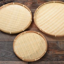 대나무채반 소쿠리 전바구니 튀김그릇 전소쿠리 광주리 6종, 상품선택, 1개
