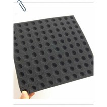 그로우폼 재배 성장 삽목용 구멍 모종 묘목 심기, 250x250x20mm둥근구멍크로스블랙