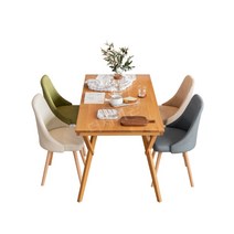 회전식탁의자 편한식탁의자 원목 식탁 회전 카페 식당 의자, C