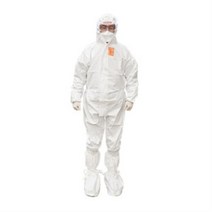 [가드웨어] 방호복 SF-4500C 원피스 상의 하의 백색 회색, XL