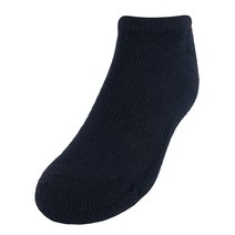 Hanes 남아용 쿨 컴포트 더블 터프 노쇼 양말 (10쌍) 화이트. 176192, 작은.