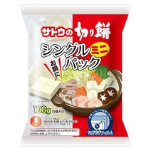 사토식품 사토의 기리모치 싱글팩 미니 100g, 단품