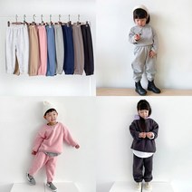 유아 아기 기모 팬츠 겨울 바지 아동 조거팬츠 고쟁이 남아 여아 등원룩