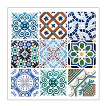 가재울산업 간편 DIY 모던 엔틱타일 북유럽풍_칼라 -7006 주방스티커 그래픽 벽면 욕실 5697-5609756ea, gajae6526 본상품선택