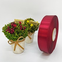 포장 리본 끈 제이제이리본 고밀도주자 10mm 15mm 76컬러 (길이 45M) 공단리본, 작색