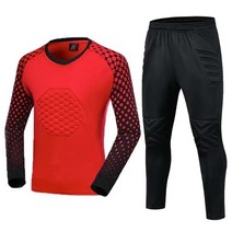 축구유니폼 대한민국 축구국가대표유니폼 손흥민 남자 어린이 축구 골키퍼 유니폼 보호 스폰지 긴 소매 훈