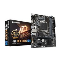 기가바이트 H610M K D4 메인보드 (LGA1700 DDR4 M-ATX) 제이씨현, 1개, 선택하세요