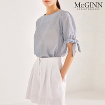 매긴 스트라이프 블라우스 M2M1BL5380