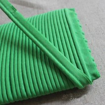 레이스여왕 파이핑 바이어스 테이프 면혼방 국내제작, 연두색