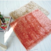 타이거 침실 욕조 화장실 발닦개 발매트 40x60cm, 코랄