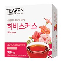 티젠 히비스커스 차 100T 히비스커스/차/율무차/녹차/허브차/오설록/보리차/커피/보이차/담터, 단일 총 수량