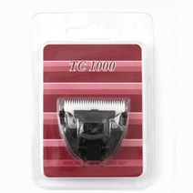 리케이 꼬마 바리깡 TC-1000 미니교체날 시골개 초보자 절삭력 성견 셀프미용 반려견, 1개