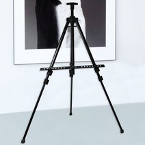 1.5M 대형 철제 이젤 전문가용 캔버스 전시용 화판