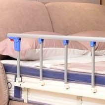 jun retail 접이식 침대안전가드 침대가드 침대난간 안전바 침대낙상방지, 침대난간(받침대미포함), 5단침대난간(받침대 미포함)