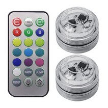 오토바이용 무선 LED 드론 스트로브 라이트 원격 제어 충돌 방지 경고등 신호등 USB 충전, 01 2pcs