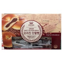 신라명과 오리진 단팥빵 15개입, 1box, 752g
