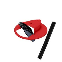 auto reset mousetrap reusable smart mouse rat trap flip slide bucket lid trap killing tool human 야외, 빨강