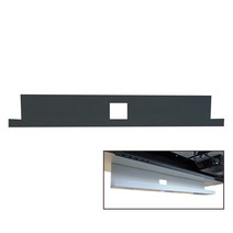 플랜티엠 FLEXISPOT 덕트대형 멀티탭선반 트레이 케이블 거치대 전선 배선정리 책상정리 데스크셋업 사무용품 데스크테리어, 덕트/대형_블랙 (CBD780-BLACK), 1개