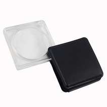 루페 루뻬휴대용 돋보기 10X 50MM 풀 아웃 포켓 접이식 보석 루페 스퀘어 리딩, 01 10X