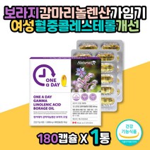 감마리놀렌산보라지유 가임기 월경전변화 피부개선 식물성 프로스타글란딘 캐나다산보라지유 100% 가임기 여성 30대 40대 중년 50대 혈중콜레스테롤 개선 혈행개선 여성건강밸런스