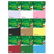 삼원특수지 아트스퀘어 스쿨 8절 색지 B03.두꺼운 도화지 500g(3매), 3개