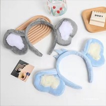 코끼리 놀이동산 소풍 한강 동물원 파티 머리띠 _ 733098EA, 그레이(노랑모자), 본상품선택