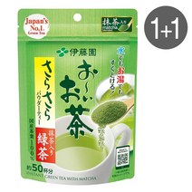 이토엔 오이오차 분말 50회분 40g 80회분 80g 1+1, 40g 2팩