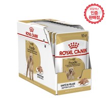 [로얄캐닌] 독 푸들 파우치 (습식사료/85gx12개), 본상품, 1개