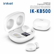 인켈 IK-KB500 코드프리 블루투스 이어폰 5.0 화이트