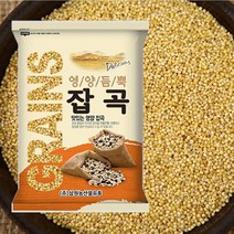 국산 찰기장 쌀 국내산 5KG 기장쌀 국산기장 잡곡 찰기장쌀, 단품