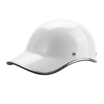 Royalways 자전거 헬멧 바이저가있는 안티 UV 오토바이 사이클링 헤드 기어 통기성 조절 가능한 스트랩 모자 머리 보호, ABS, 하얀