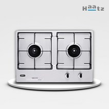 하츠 HGR-2040SDB 빌트인 가스레인지2구 주방매립형 보조주방 원룸주방, LNG-도시가스