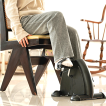 소파 바이크 앉아서 하는 노인 다리 재활 운동 기구, 블랙