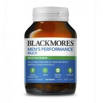 BLACKMORES MENS PERFORMANCE MULTI 블랙모어스 멘즈 퍼포먼스 멀티 남성 멀티비타민 100정